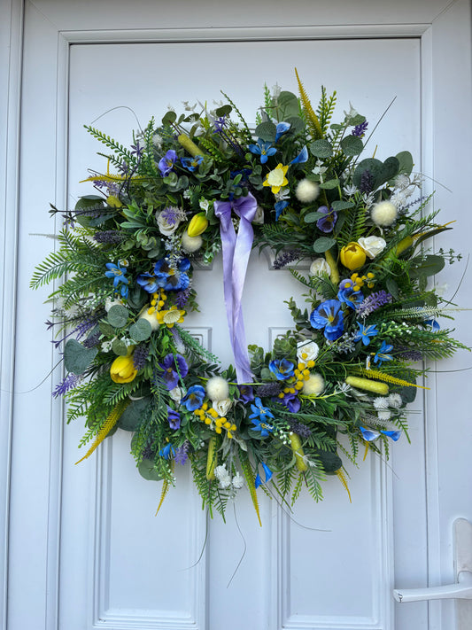 Extra Large spring wreath